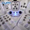 Joyee ao ar livre jacuzzi spahg 5 pessoas hydro spa piscina jacuzi caseiro hidromassagem/ banheira de massagem confortável