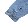 Venda jaqueta jaqueta inverno denim mulheres vintage lambswool quente s na moda manga longa de manga longa casacos 211014