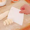 100st verktyg eko vänlig deg pizza cutter konditorivaror bladkaka bröd pasty skrapa blad kök verktyg cutters bakeware