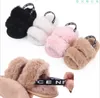 3pairs/lot!Fashion Faux Fur Baby Sandals Summer Cute Infant Babys boys girls shoes soft sole Walking Shoe indoor for 0-18M