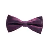 High Quality 2020 Arrivals Bow Ties for Men Designers Brand Noble Purple Vintage Wedding Bowties Luxury Butterfly Gift Box