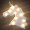 Luci notturne a LED colorate per animali Unicorno Cavallo Gatto Panda Leone Procione Dinosauro Fenicottero Cigno rosa Lampada da comodino giocattolo per bambini