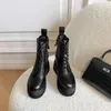 Meotina женщин ботинки ботинки на лодыжки обувь натуральная кожаная платформа клин каблуки короткие сапоги оружия на молнии сапоги леди осень зима черная 40 210608