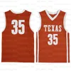 NEW Jerseys College Baseball Wears Custom Texas College Basketball 35 Durant 4 Greg Brown 1 Andrew Jones 0 Gerald Liddell 50 Will Baker 3 Co