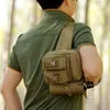 Sacs de plein air hommes pochette tactique ceinture taille sac sac petite poche militaire course camping téléphone portable portefeuille outil de voyage