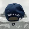 Human Made Embroidery Baseball Cap för män Kvinnor Hip Hop Trucker Dad Hat Snapback Summer Caps Beach Golf Sun Visor Justerbar Summ8037248