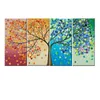 Four Seasons Tree Wall Canvas Art Dekoration Bild Skriv ut Familj Vardagsrum Oljemålning Ingen ram Mama Dad Qylhza Garden2010 660 R2