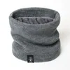 Kobiety Dzianiny Szalik Solidna Zima Snood Sdynak Szaliki Panie Ciepłe Grube Unisex Men Szyja Szaliki Ring