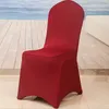 Chair covers elastic force cover for Wedding decoration Party Banquet Hotel restaurant many colors Chair Covers