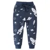 Mètres de saut Arrivée Cordon Animaux Pantalons de survêtement pour Garçons Filles Automne Printemps Enfants Dinosaures Bas Enfant Long Pantalon 210529