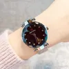 Yüksek kalite 2019 Moda Lüks Kadınlar Elmas Ile Özel Tasarım Izle Relojes De Marca Mujer Bayan Elbise Kol Saati Kuvars Saat Gül altın