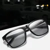 Retro Square Pochromic Polarized For Mens Male Sunglasses Chameleon Transition Lens UV400 Anti Glare Reduce Eye Fatigue3349004