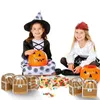 Confezione regalo 5 pezzi a tema pirata, tesoro, scatola di caramelle per bambini, ragazza, ragazzo, decorazione per feste di compleanno, forniture di Halloween