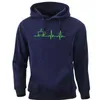 Electrocardiograma Taza de té Sudadera para hombre Harajuku Streetwear Sudaderas con cuello redondo 2020 Hombres Marca Tops Nuevos jerseys de cuello redondo H1227