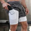 Men's Summer Running Shorts Sports Jogging Fitness Training Quick Dry Mens Gym Men Sport gym Short Pants 210712