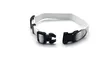 DHL50pcs Hundehalsbänder Sublimation DIY weißes, leeres Nylon-Haustierhalsband mit Schnellverschluss-Schnalle, kann mit dem Leinengeschirr übereinstimmen