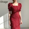 rotes kleid kurze ärmel