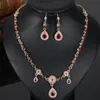 Earrings & Necklace Morocco Fashion Wedding Dress Glass Crystal Set Jewelry Algerian Robe Accessories
