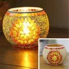 Candle Holders European Style Holder Handmade Mosaic Romantic Candlelight Dinner Wedding Party Lamp Home Decoration Candelabra