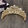 Princesse Mariée Couronne Magnifique Cristal Diadèmes et Couronnes Bijoux De Cheveux Pageant Bandeau De Mariage Couronne Tête Accessoires X0625