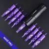 20 stks Tattoo Naald Wenkbrauw Naald Permanente Make Cartridge Naalden voor Tattoo Pen Tattoo Machine Supplies 210608