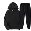 Marque de mode hommes ensembles survêtement automne hommes sweats à capuche pantalons de survêtement deux pièces costume à capuche décontracté mâle vêtements survêtements