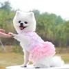 ドッグアパレルペットスカート猫服春と夏の犬の服テディベア製品DD786
