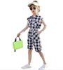 Zomer Meisjes Geruite Kledingsets Kinderen Mouwloos Shirt Shorts 2 Stuks Tienermeisjeskleding 4 6 8 10 12 Jaar5102871