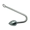 NXY CACKRINGS ANAL SEX Leksaker Hook Changeable Plug 3-size-pluggar i en set Metal Anal Butt Pluggar Drop Frakt 1123 1124