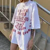 男性女性ツアーTシャツヒップホップオーバーサイズティー