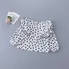 2-7 Years High Quality Spring Girl Clothing Set 2021 New Fashion Casual Dot Shirt + Skirt Kid Children Girls Clothing P0831