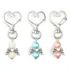 10 stks Baby Gunst Doop Sleutelhanger Angel Baby Douche Meisje Jongen Doop Gift Giveaway Souvenir