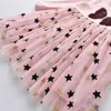 VIKITA Autumn Girls Dress Butterfly Sequins Kids Long Sleeve es Baby Princess Party Clothes Birthday es 220106