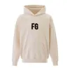 20er Jahre Hip Hop High Street 6th Main Line Rich and Noble Flocking Fg Letter Stickerei Hoodie Herren Damen Paar Pullover Mode