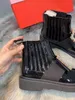 Kadınlar Yüksek Kalite Çizmeler Ayak Bileği Çizmeler Gerçek Deri Ayakkabı Moda Ayakkabı Kış Güz Moda Çizmeler Kutusu Ile AB: 35-40 012