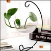 Candle Holders Decor Garden 50st H23cm Ornament Display Stand Iron Rack Holder For Hanging Glass Globe Air Plant Terrarium Witch Ball Wedd