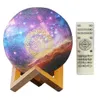 3D Moon Lamp 7 Colors 3D Moon Light Reciter Reading Studing Lamp Y0910