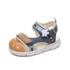 summer girls functional sandals boys soft-soled beach shoes baby barefoot comfortable micorfiber sandals 210713