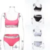 Nya Silver Rhinestones Bikini Set Sexig Spaghetti Strap Bra Elastisk Panty Baddräkt Badkläder Kvinnor 2019 Sommarstrand Badkläder Suitx0523