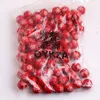 Autre OYKZA Handmade Craft 20mm Coloré Chunky Acrylique En Plastique Flocon De Neige Imprimer Perles Pour Les Filles Collier Bijoux 100pcs Un Lot Rita22