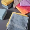 SEMAXE Set di Asciugamani di Lusso 100% Cotone Super Assorbente Morbido e Spessa-Una Confezione da 12 Mano Domestica 33*33 210728