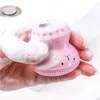 Facial Cleansing Brush Silicone Handheld Massager Cute Small Octopus Shape Face Scrubber for Deep Cleaning Gentle Exfoliating Skin Massage TX0059