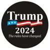 Trump 2024 Sticker U.S. Prezydenckie Wybory Prezydenckie Trump Round Car Naklejki