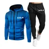 Ropa para correr Primavera Otoño Casual Chaquetas de moda para hombre Traje Kia Car Logo Imprimir Deporte Gradiente Men039s Chaqueta con cremallera Pantalones 2145224