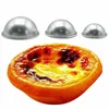 2021 16PCS DIY Aluminium Alloy Soap Mold Sphere Metal Bath Bomb Fizzy Craft Cake Candle Tart Moulds Presenter