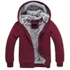 Sweatshirt Kvinnor Höst Vinter Varm Tjock Solid Casual Tracksuit Kvinnors Sweathirts Hooded Plus Storlek 4XL Jacket Hoodies 211206