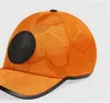 Mens Fitted Baseball Caps Orange Fashion Designer Woman Hats Casual Couple Classic Letters Luxury Designer Hats