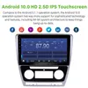 10,1-дюймовый мультимедийный плеер Android сенсорный экран GPS-автомобиль DVD-радио для Skoda Octavia 2007-2014 WiFi