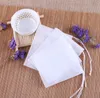 1000Pcs/Lot Tea bags Tools 9 x 10 CM Empty Scented Tea-Bags With String Heal Seal Filter Paper for Herb Loose-Tea SN3305