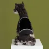 かわいいプリントドッグTシャツ夏の通気性スウェットシャツペット犬アパレルコルギブルドッグテディパパイ服